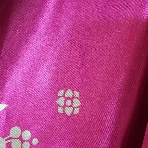 Forever 21 | Fuchsia V-Neck Floral Printed Dress - Picture 10 of 11